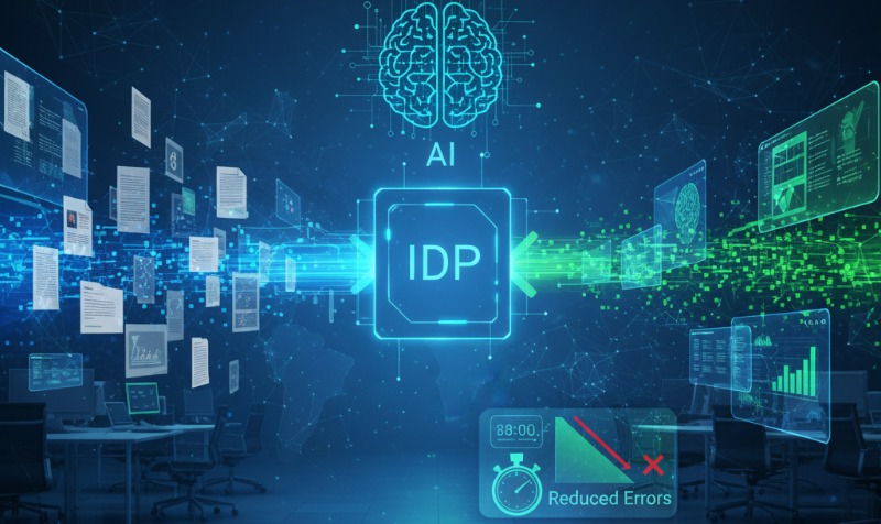 Smarter Document Management with AI How Intelligent Document Processing (IDP) Saves Time and Reduces Errors