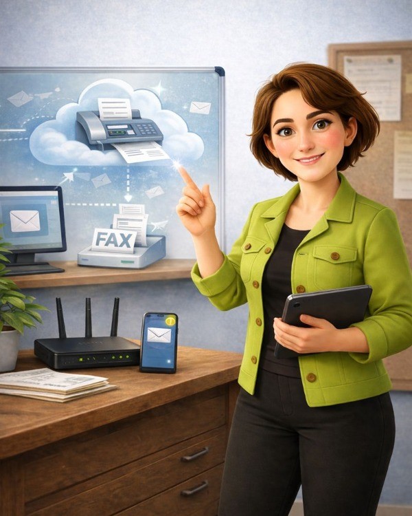 Cloud-based fax services for businesses