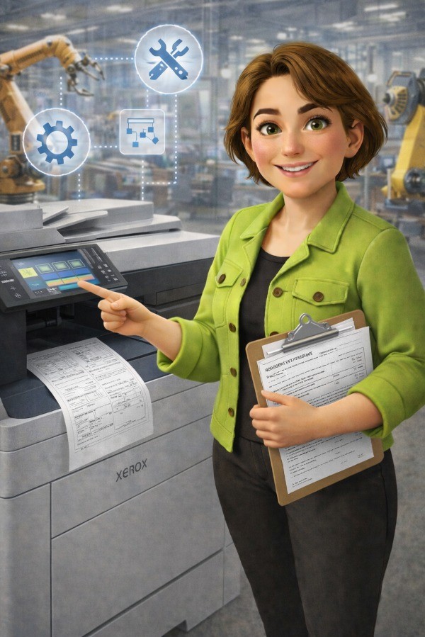 Manufacturing office technology and workflow solutions